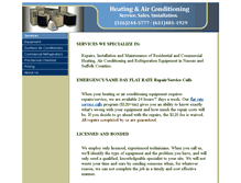 Tablet Screenshot of 247hvac.com